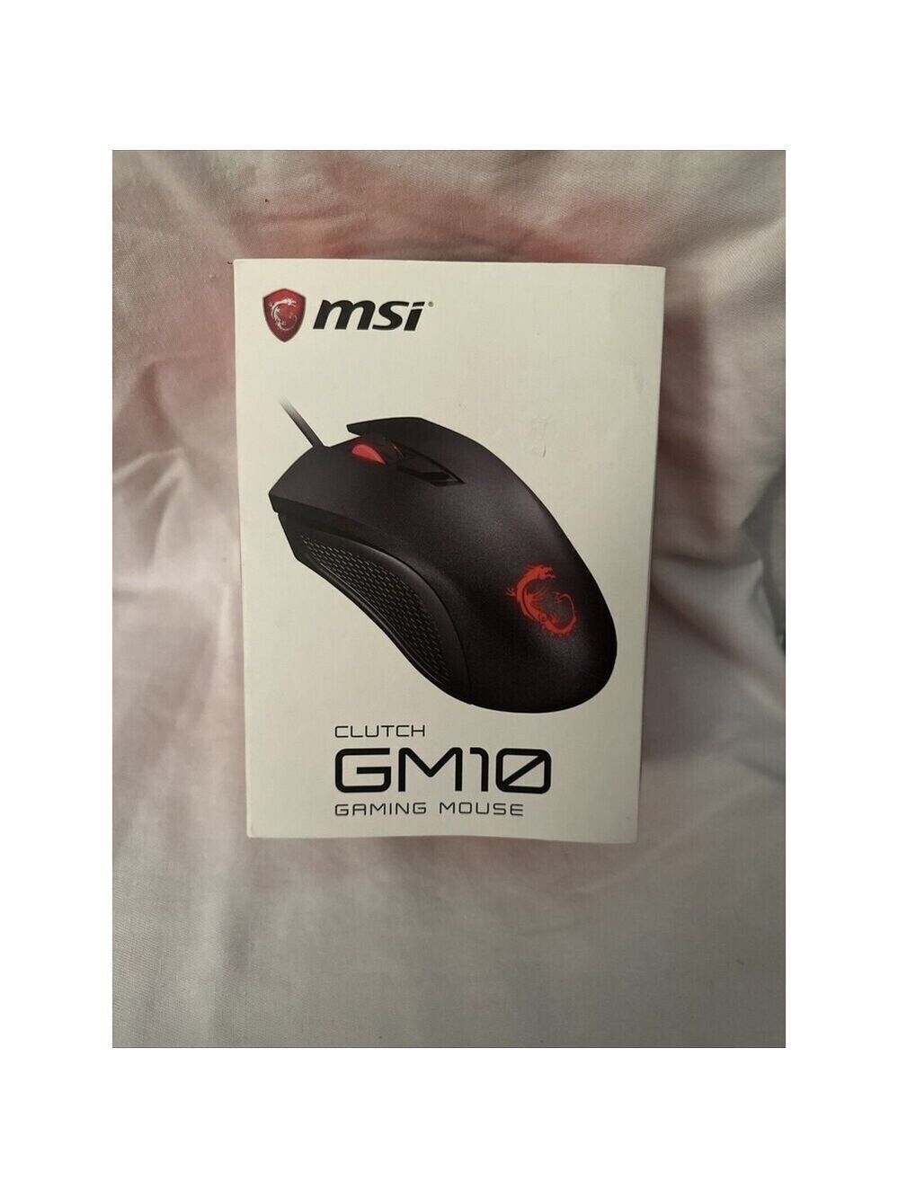 MSI Clutch GM10 2400DPI, 4 Speed DPISwitches, Optical Sensor, Ergonomic Design